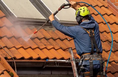 Démoussage et hydrofuge de toiture à Obervisse